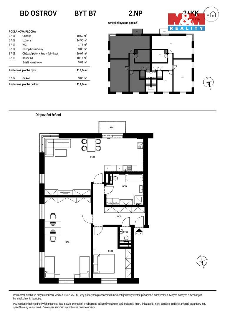 Prodej bytu 3+kk 119 m² - foto 5