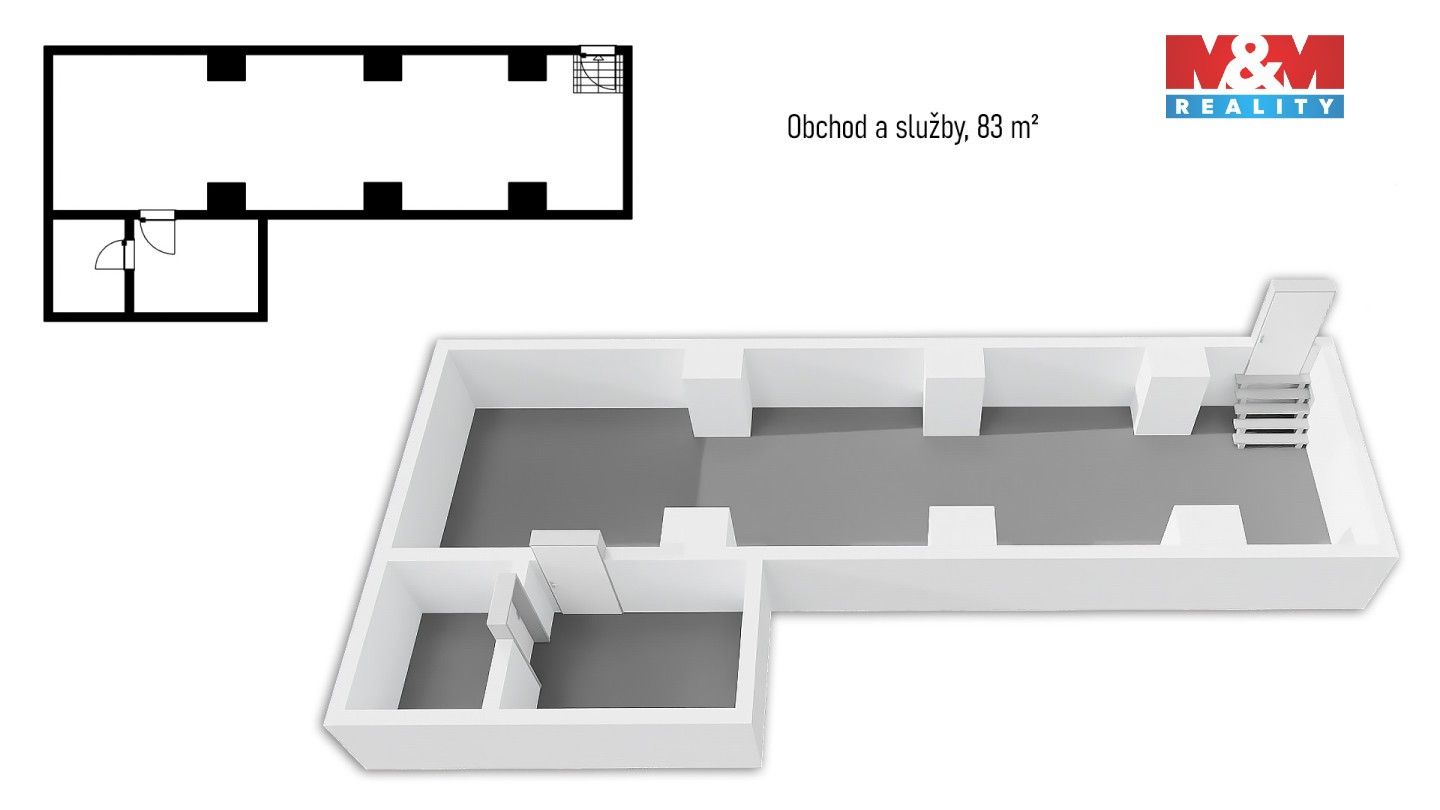Prodej komerčního prostoru 83 m² - foto 4