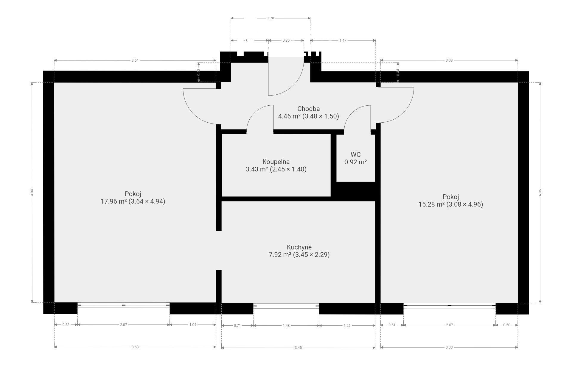 Prodej bytu 2+1 50 m² - foto 23