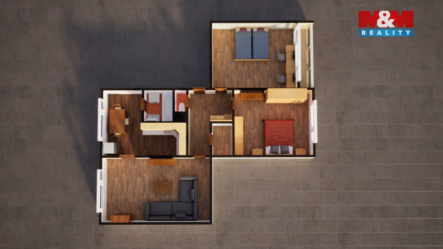 Prodej bytu 3+1 80 m² - foto 16