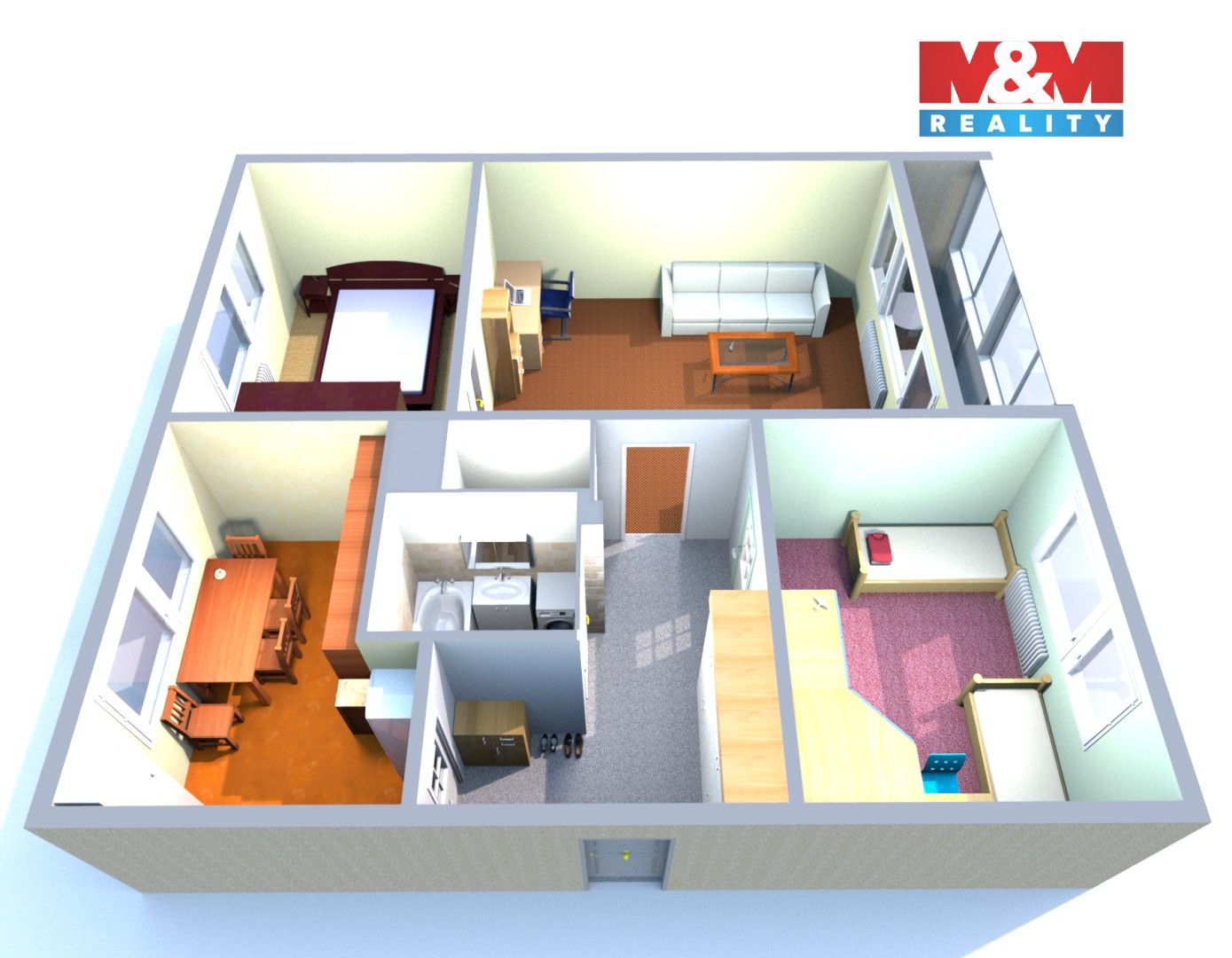Prodej bytu 3+1 70 m² - foto 6