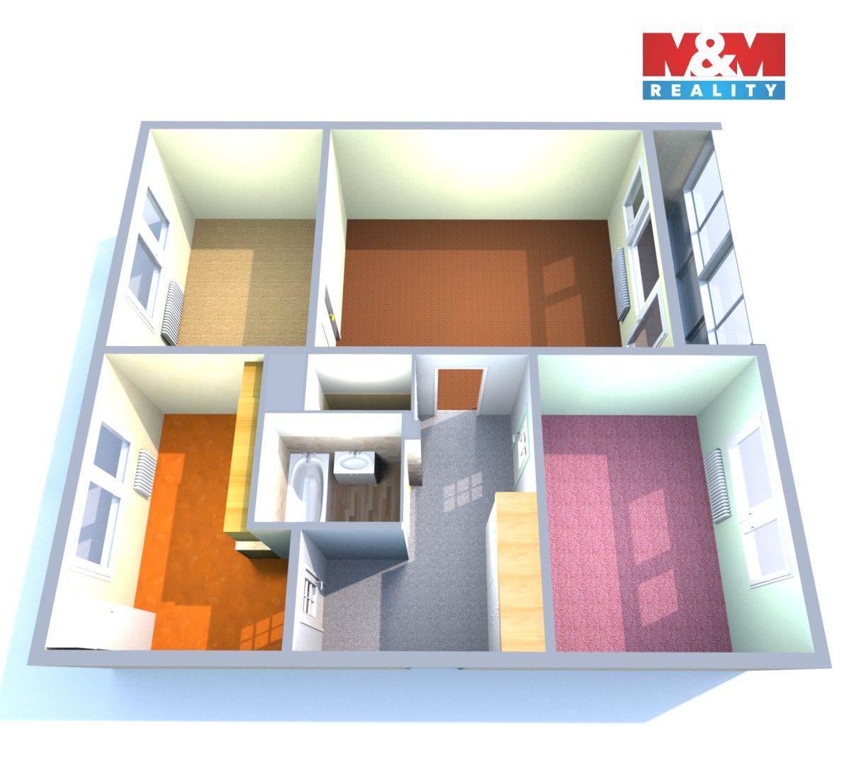 Prodej bytu 3+1 70 m² - foto 17