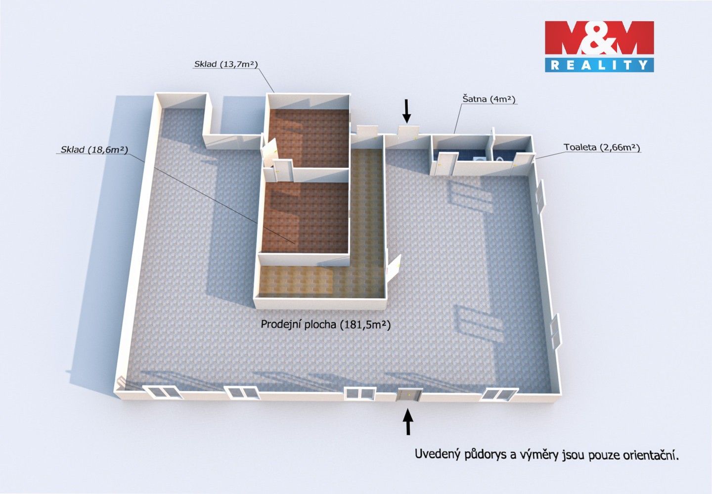 Pronájem komerčního prostoru 220 m² - foto 2