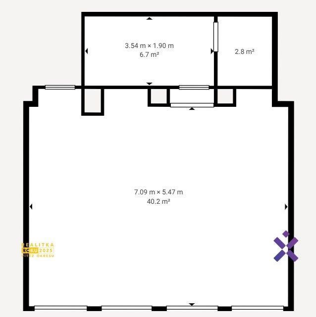 Pronájem komerčního prostoru 50 m² - foto 11