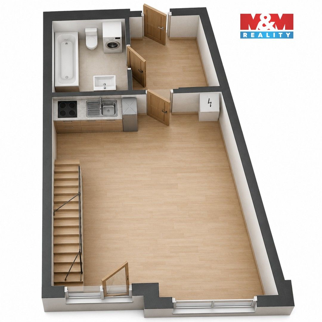 Prodej bytu 2+kk 45 m² - foto 5