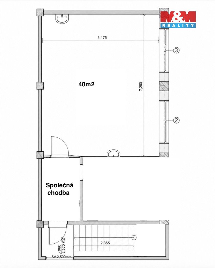 Pronájem komerčního prostoru 40 m² - foto 8