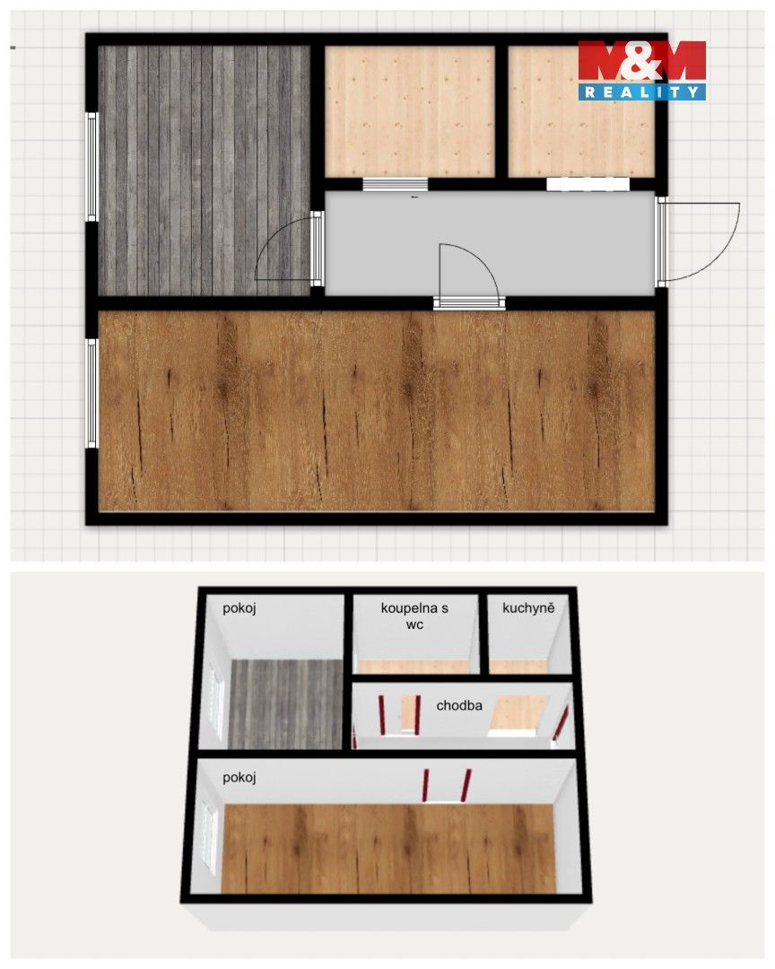 Prodej bytu 2+kk 39 m² - foto 9