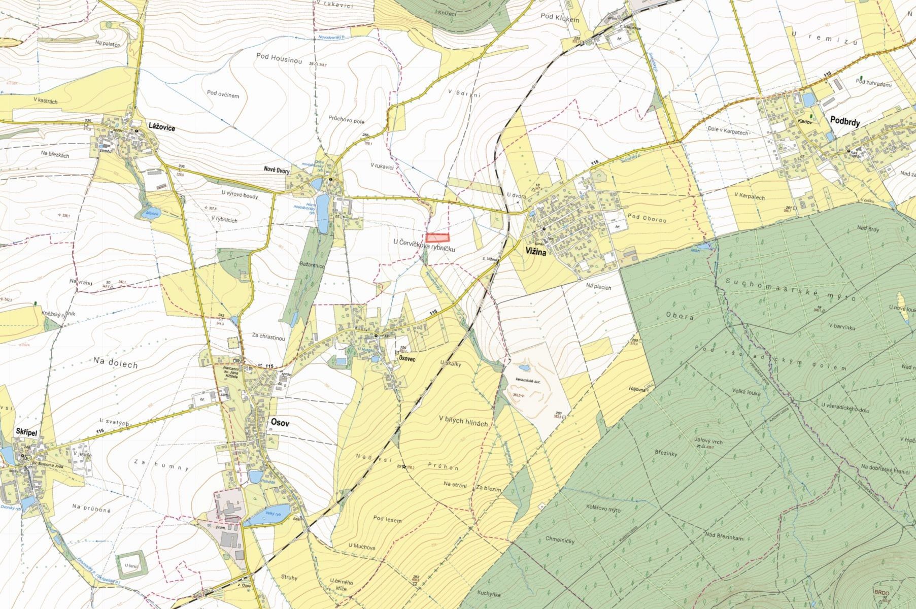 Prodej pozemku 4827 m² - foto 2
