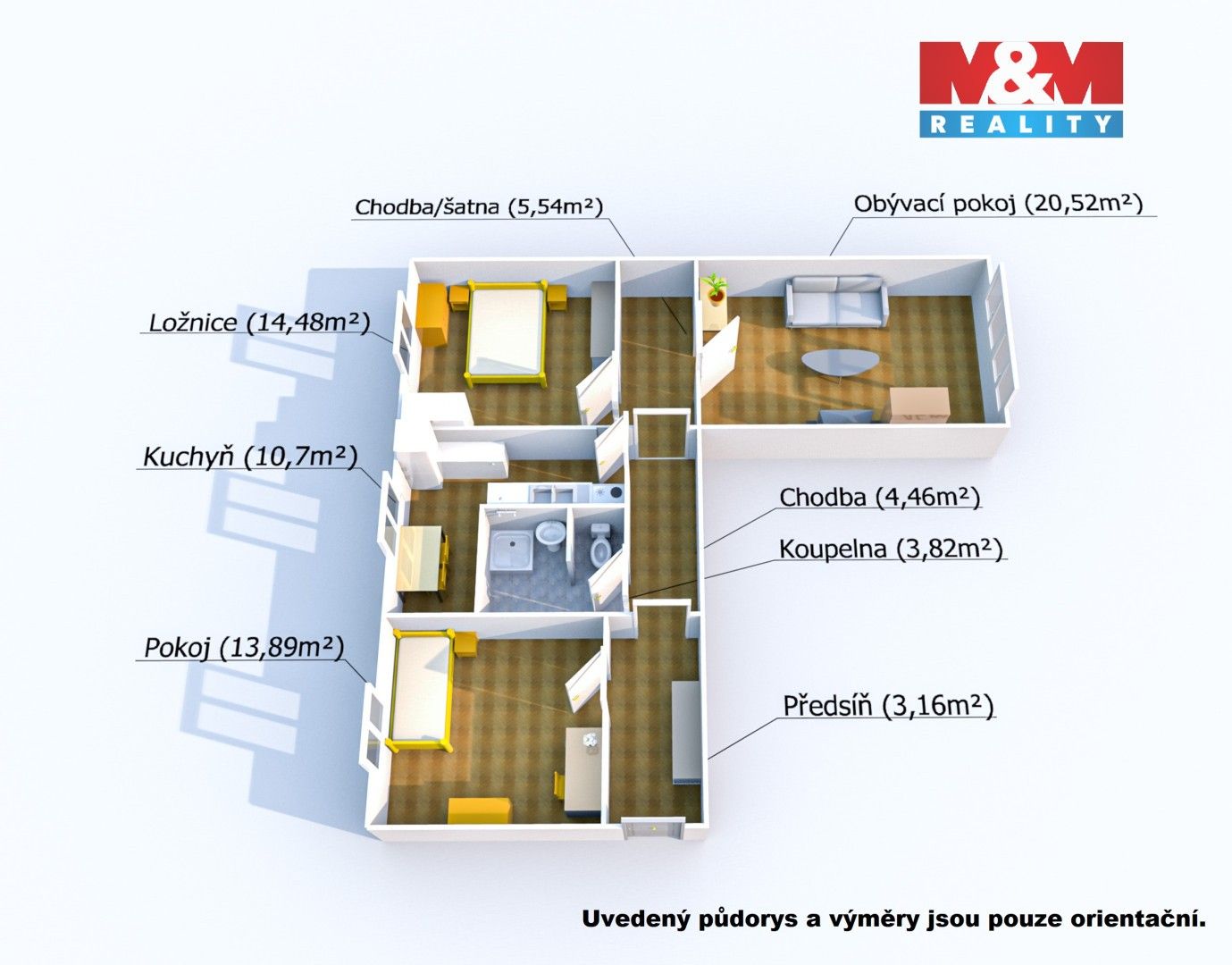 Prodej bytu 3+1 76 m² - foto 27