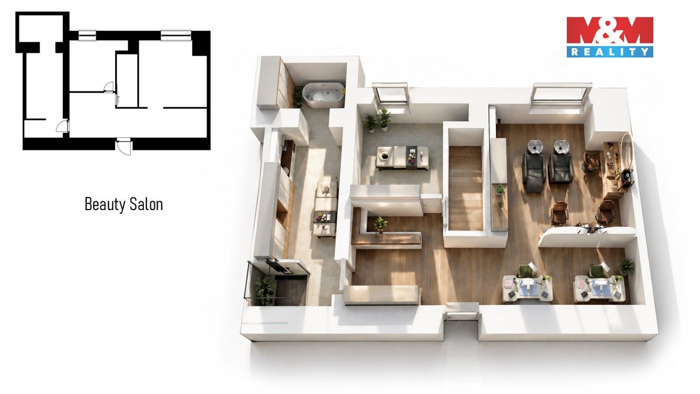 Pronájem komerčního prostoru 75 m² - foto 6