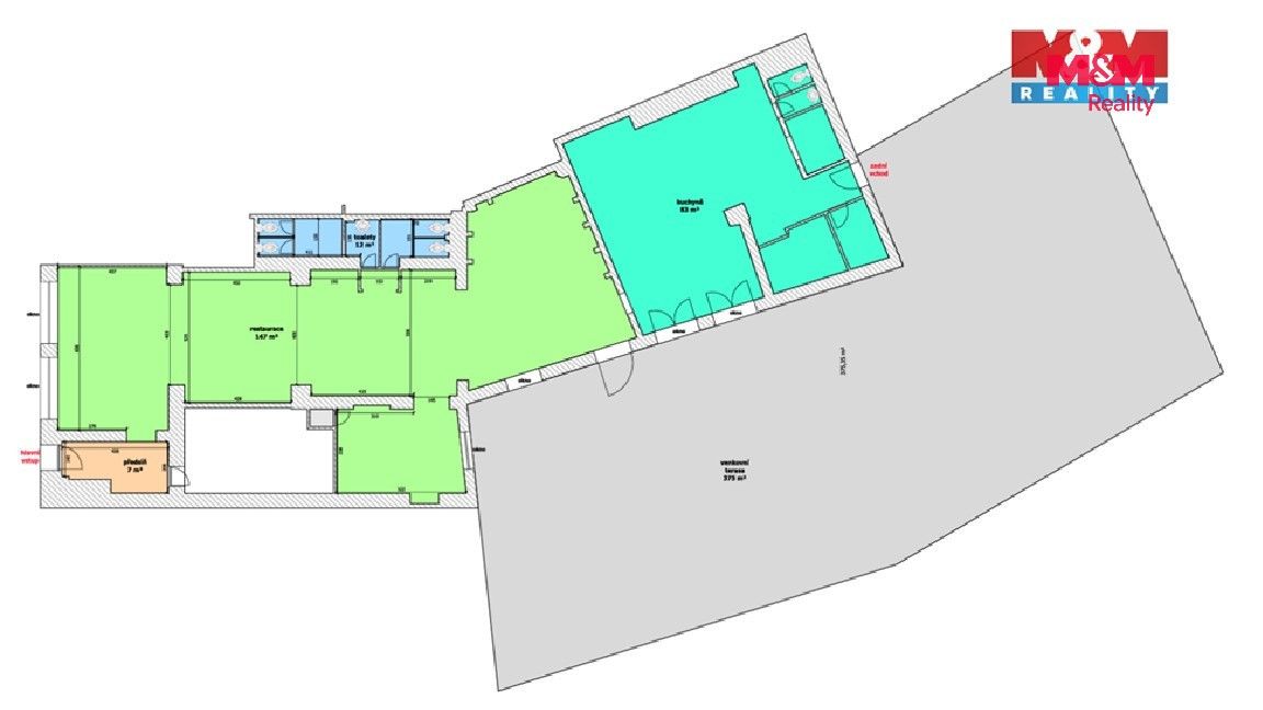 Pronájem komerčního prostoru 250 m² - foto 11
