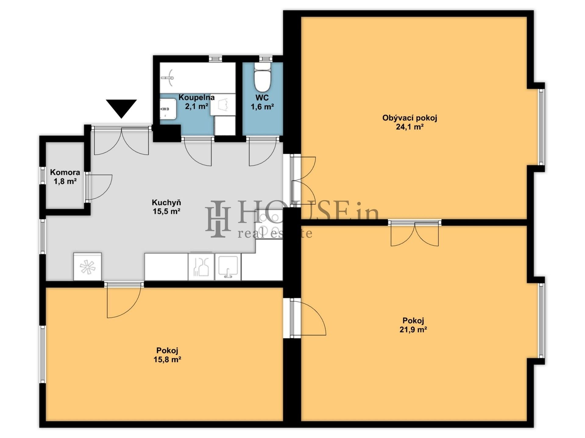 Prodej bytu 3+1 80 m² - foto 6