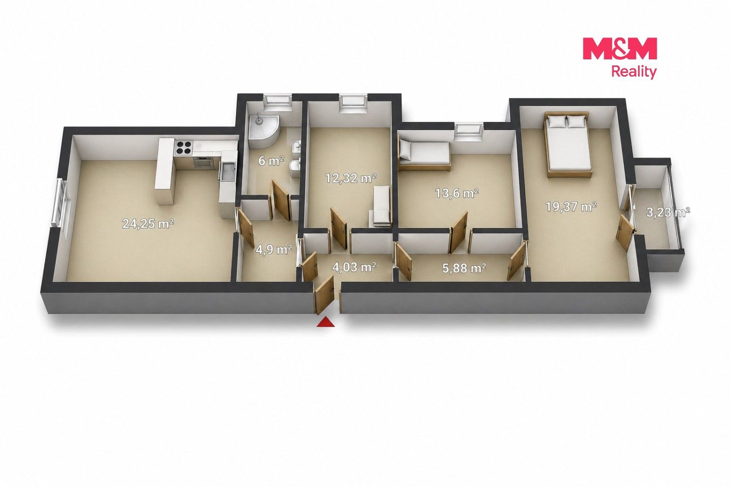 Prodej bytu 4+kk 90 m² - foto 10