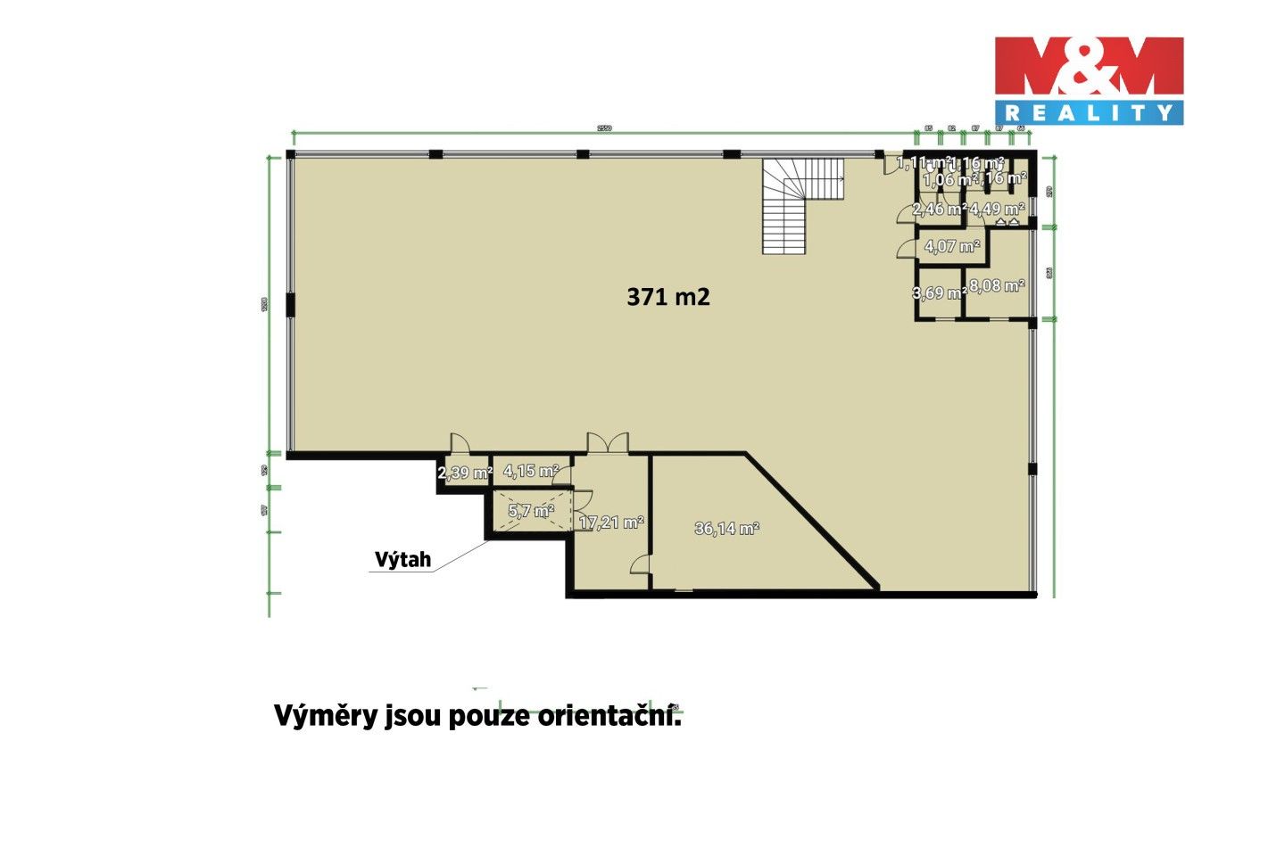 Pronájem komerčního prostoru 458 m² - foto 2