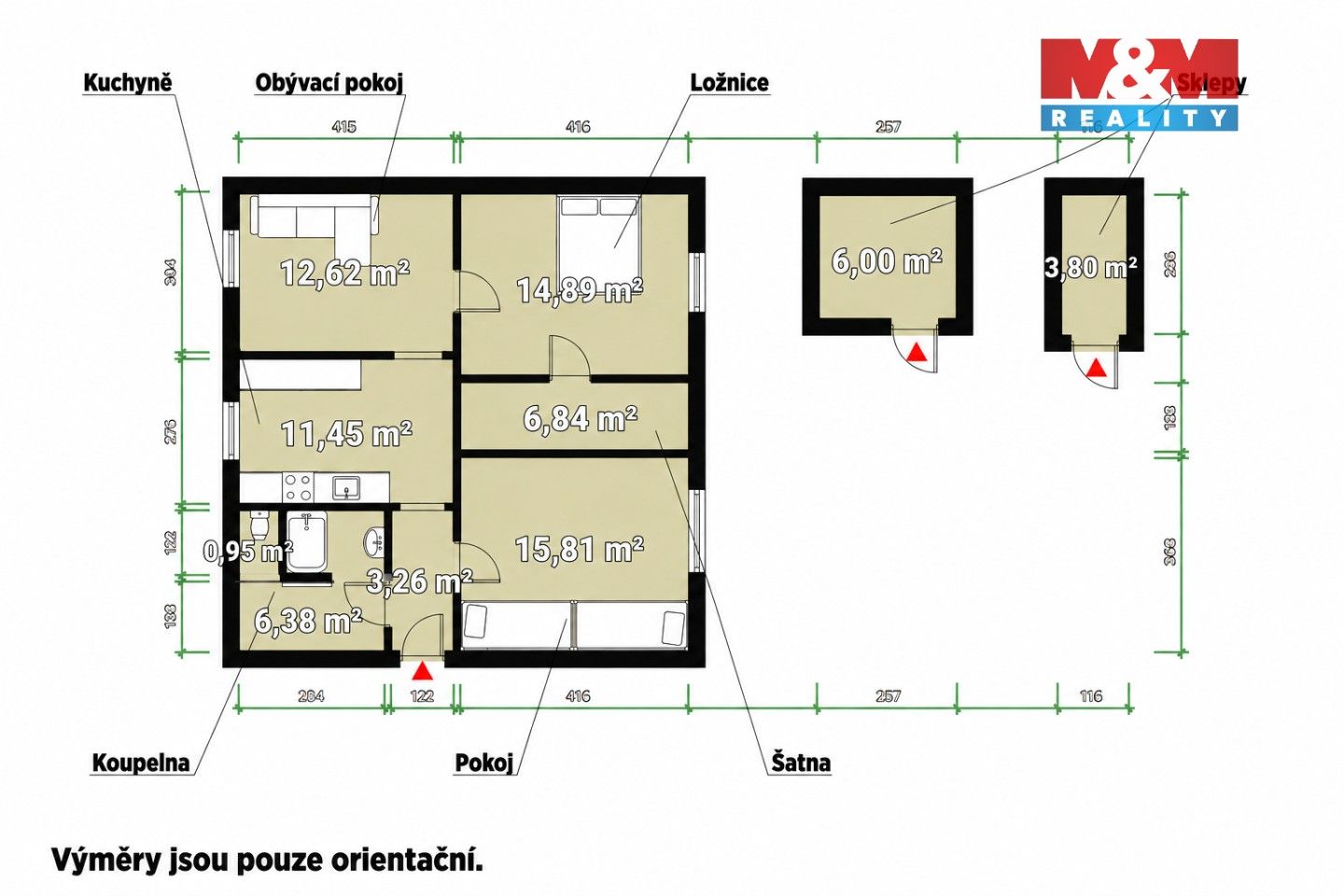 Prodej bytu 3+1 72 m² - foto 9