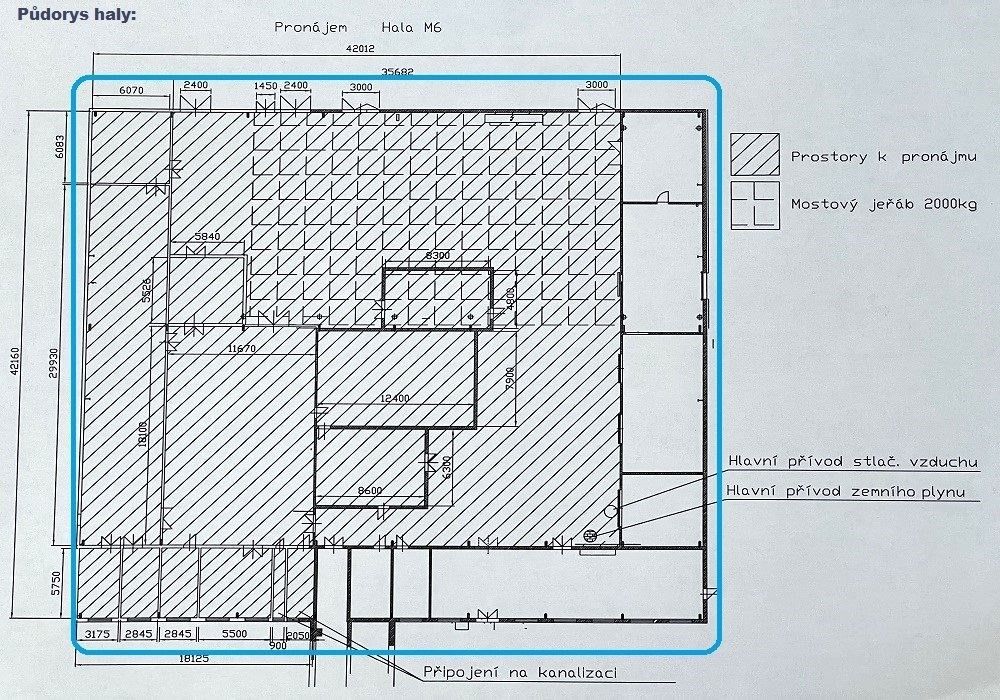 Pronájem komerčního prostoru 1620 m² - foto 3