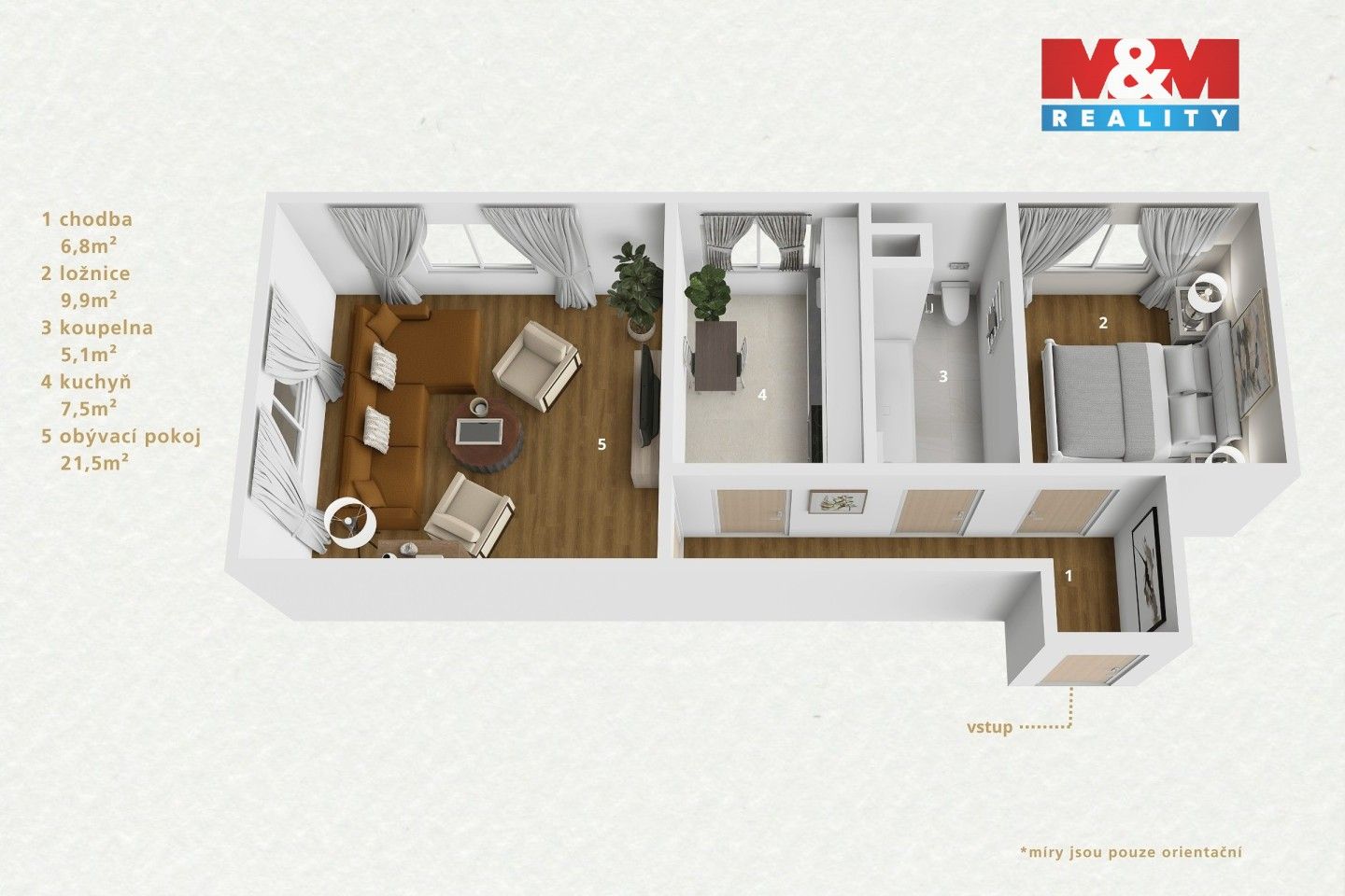 Prodej bytu 2+1 53 m² - foto 10