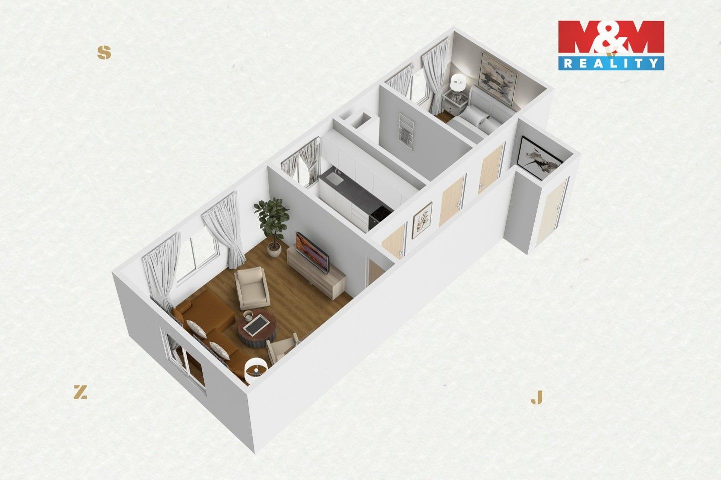 Prodej bytu 2+1 53 m² - foto 22