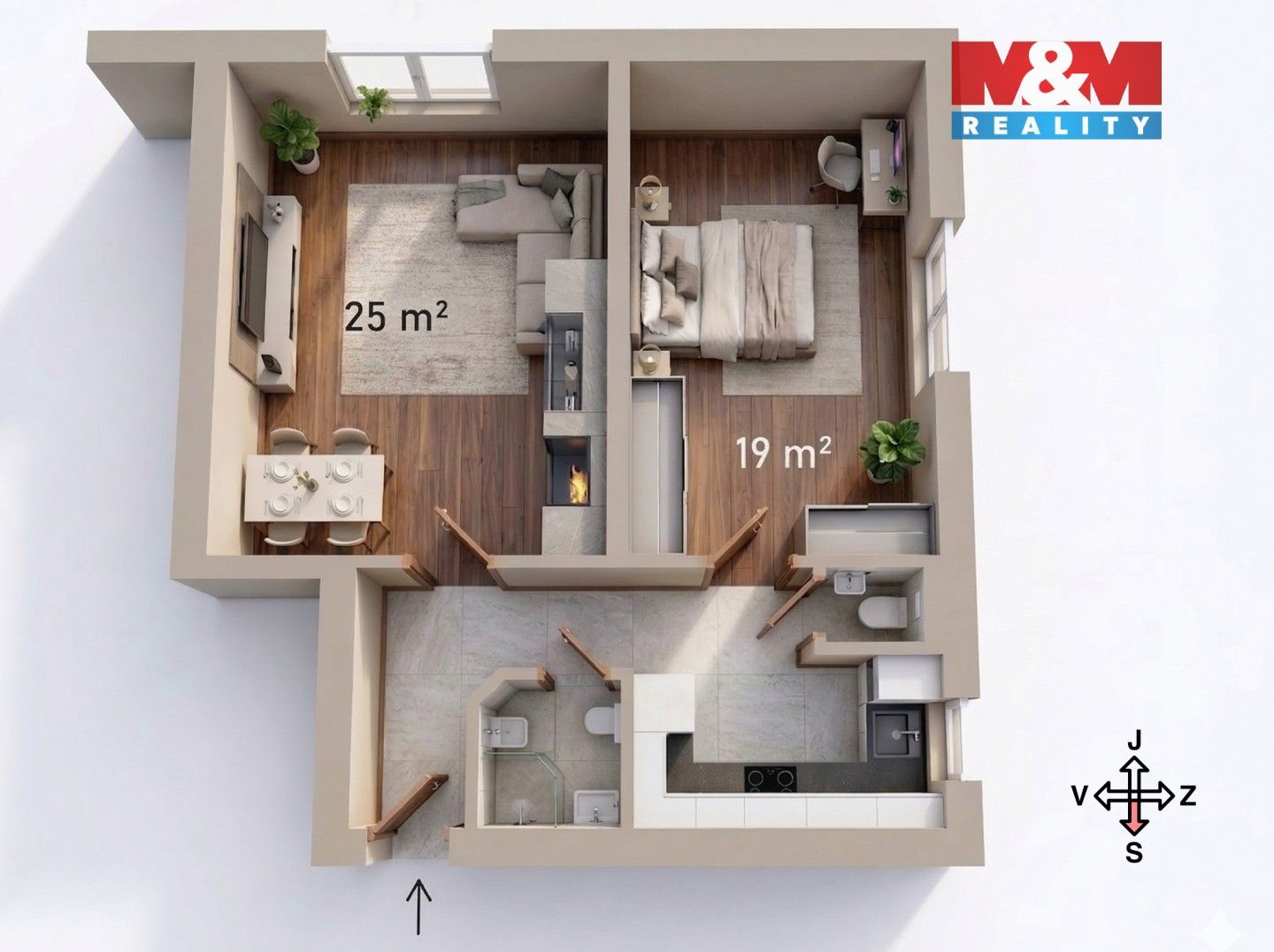 Prodej bytu 2+1 58 m² - foto 5