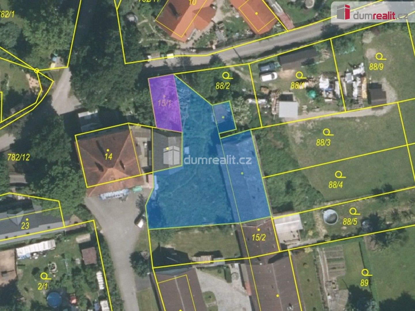 Prodej pozemku 837 m² - foto 1