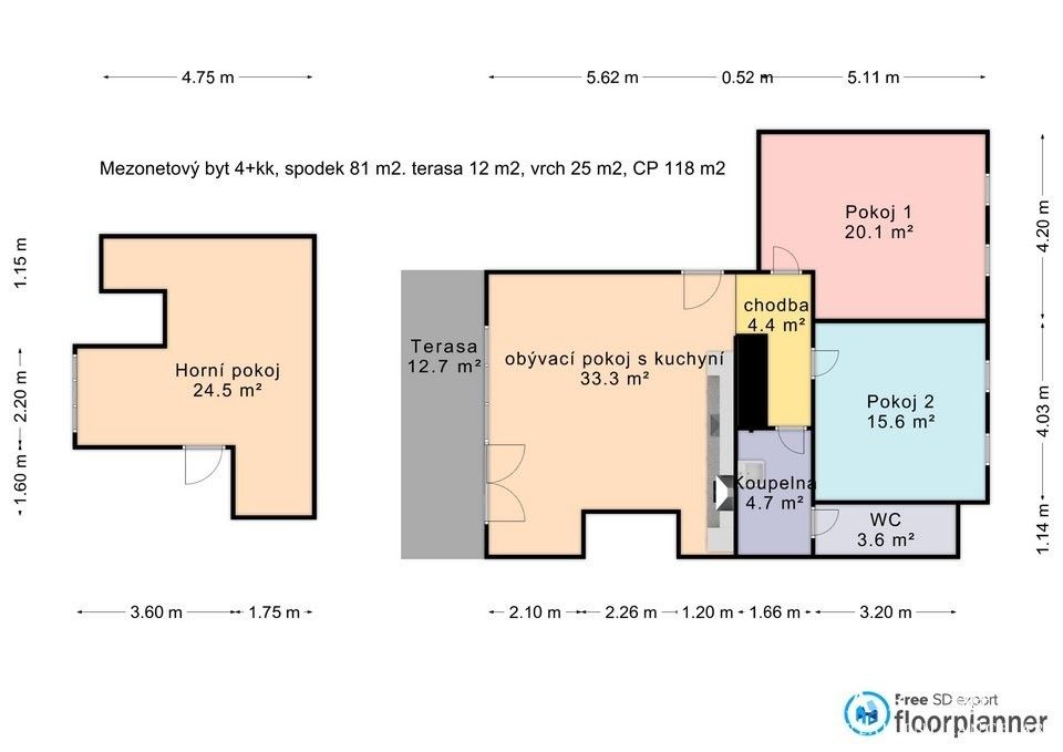 Prodej bytu 4+kk 114 m² - foto 2