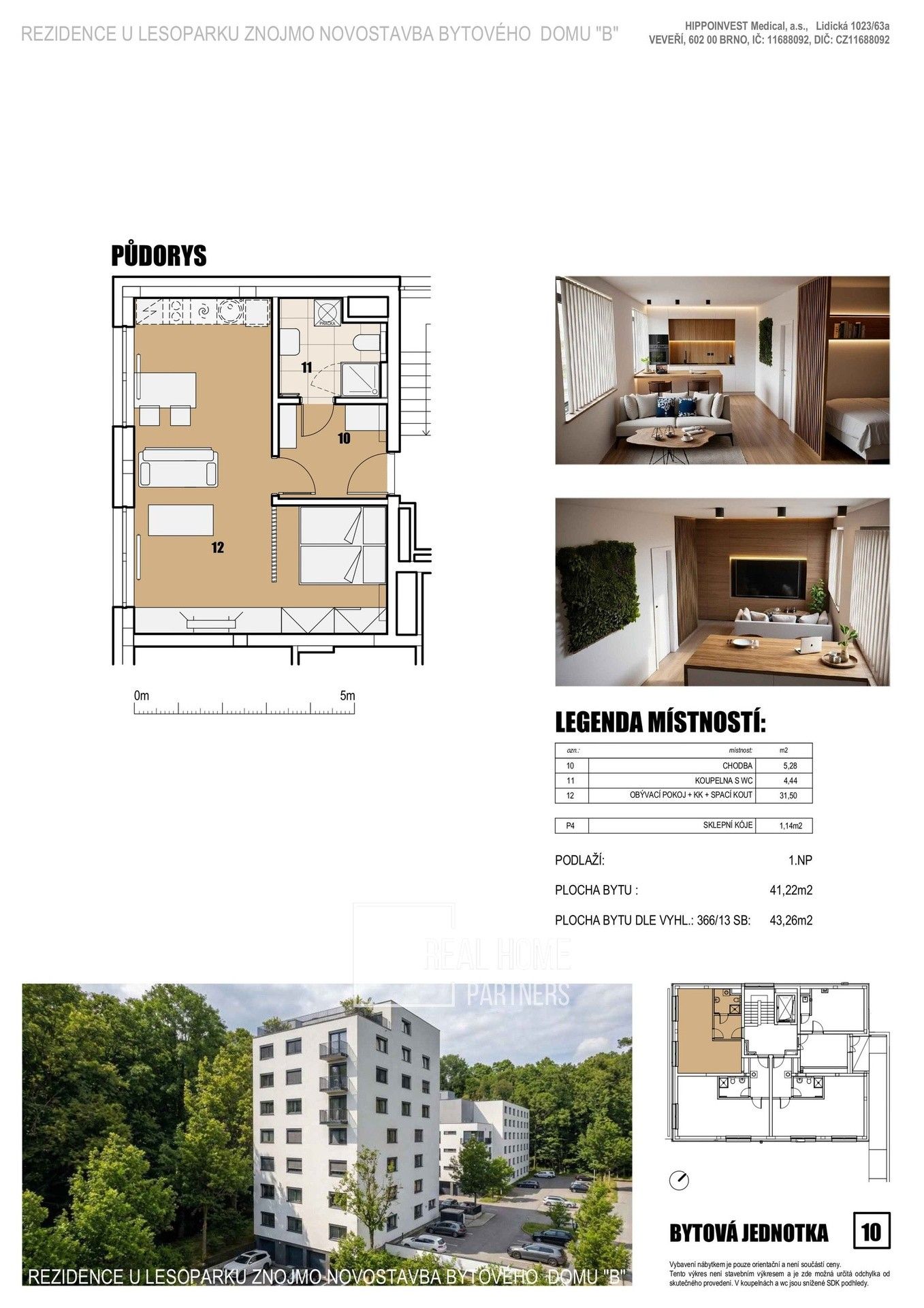 Prodej bytu 1+kk 43 m² - foto 8