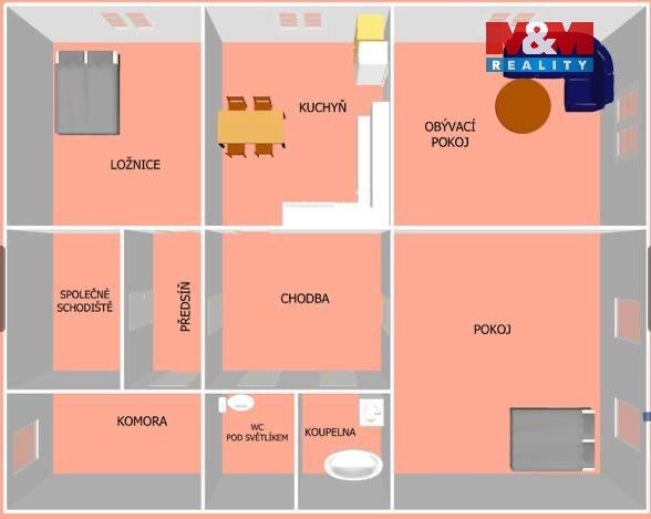 Prodej bytu 3+1 124 m² - foto 11