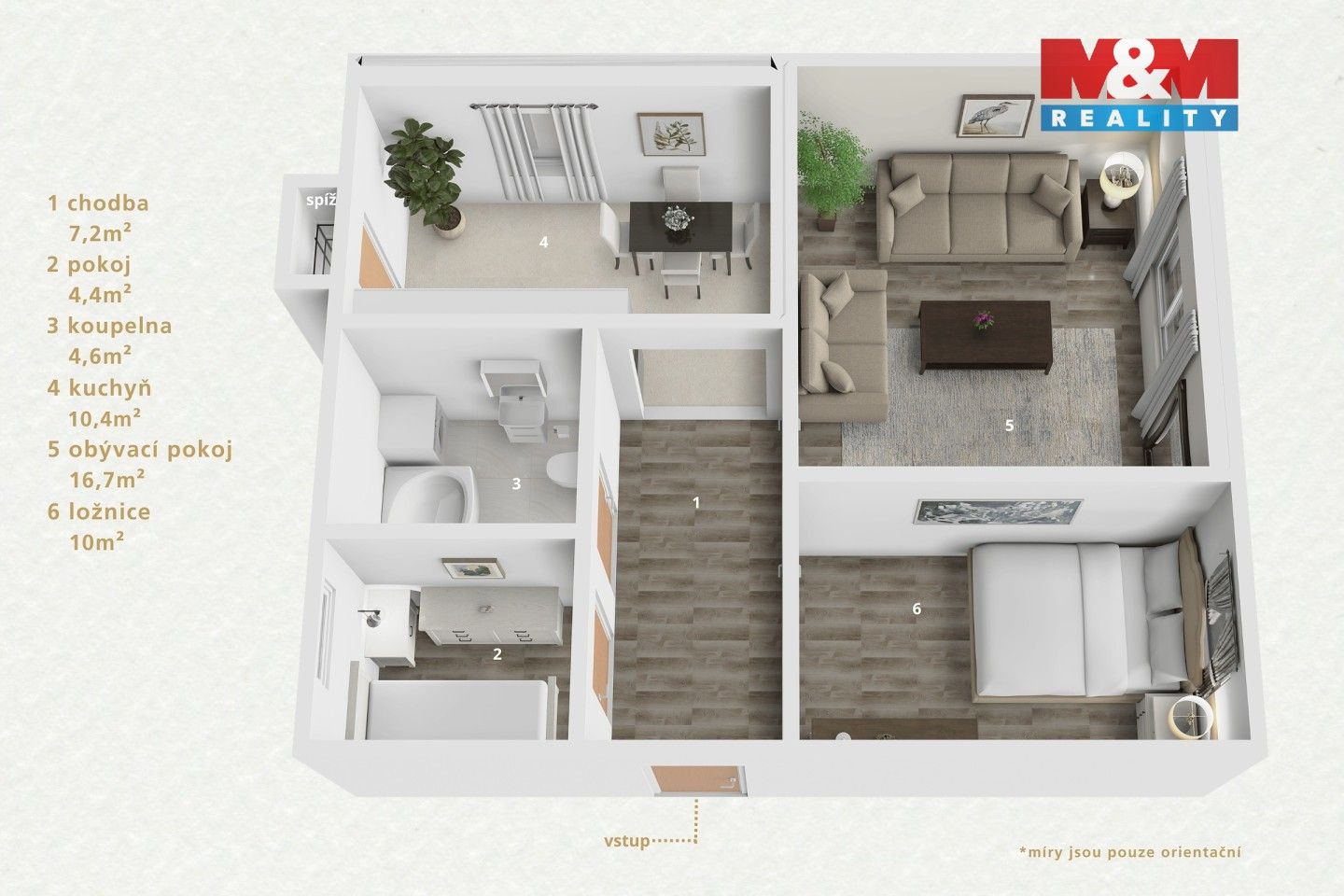 Prodej bytu 3+1 65 m² - foto 9