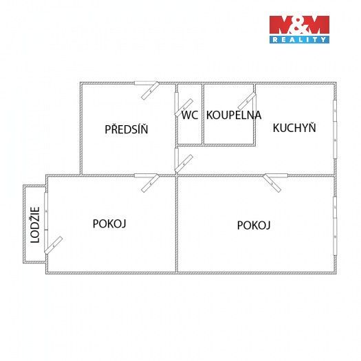 Prodej bytu 2+1 52 m² - foto 15