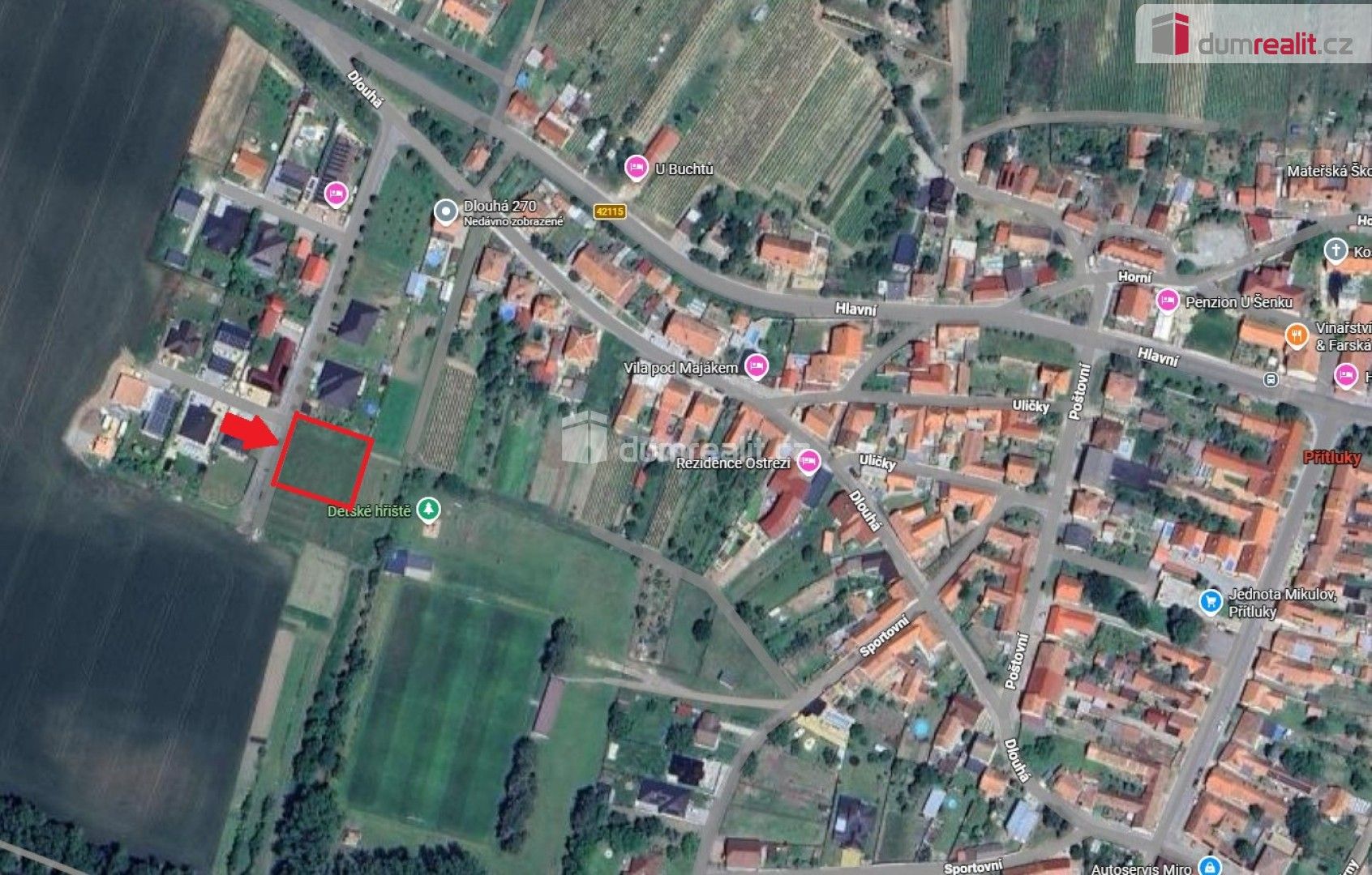 Prodej pozemku 1269 m² - foto 3