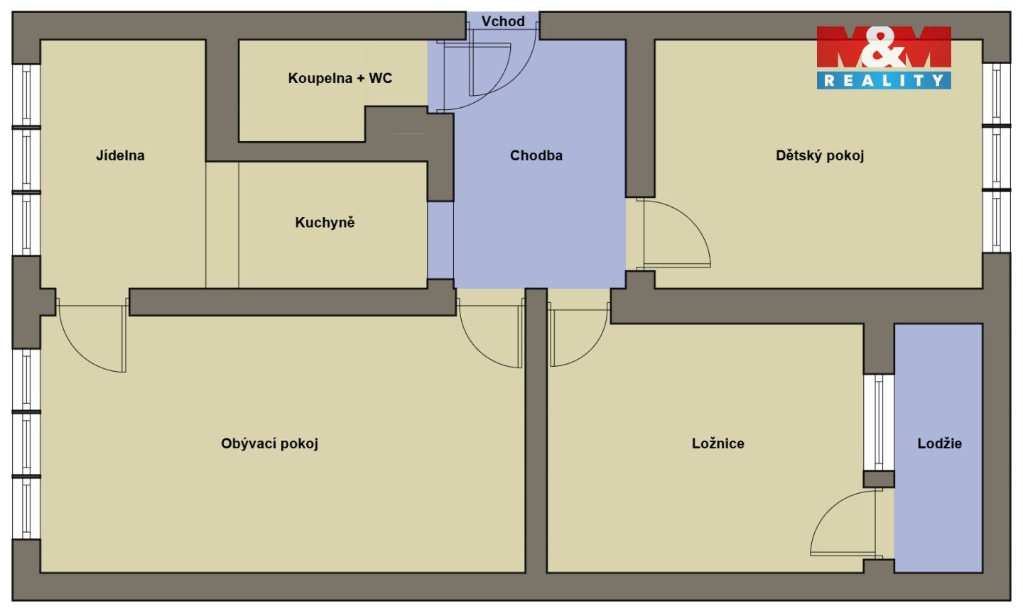 Prodej bytu 3+1 77 m² - foto 2