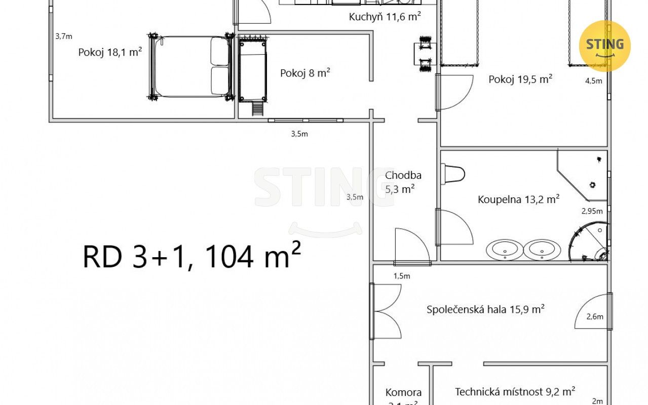 Prodej domu 95 m² - foto 17
