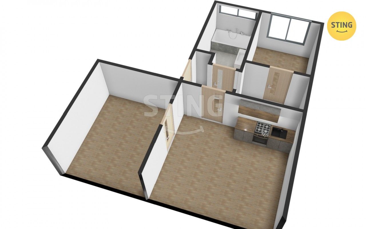 Prodej bytu 3+kk 57 m² - foto 3