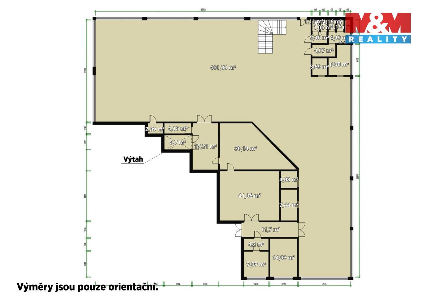Pronájem komerčního prostoru 641 m² - foto 4