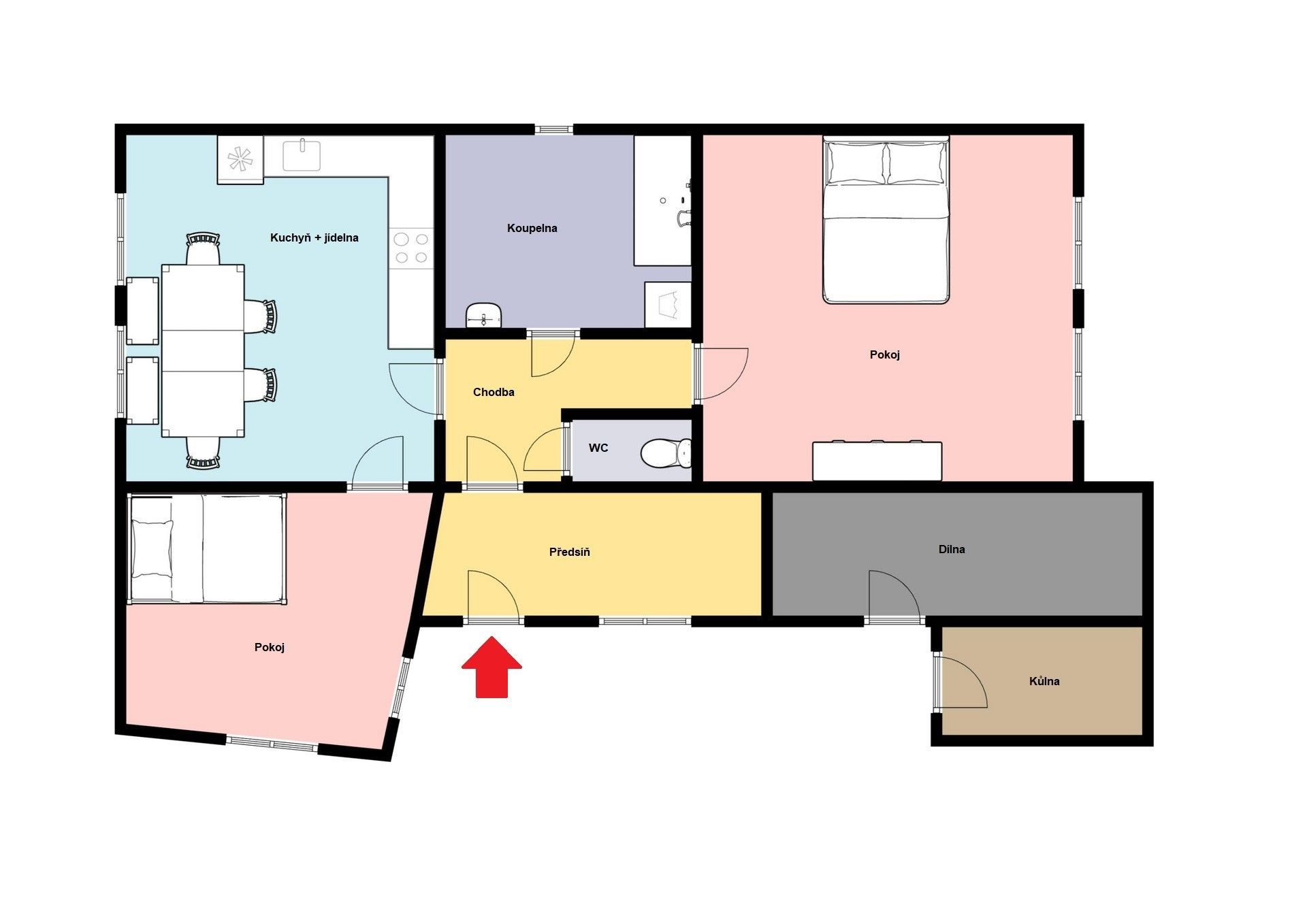 Prodej domu 80 m² - foto 5