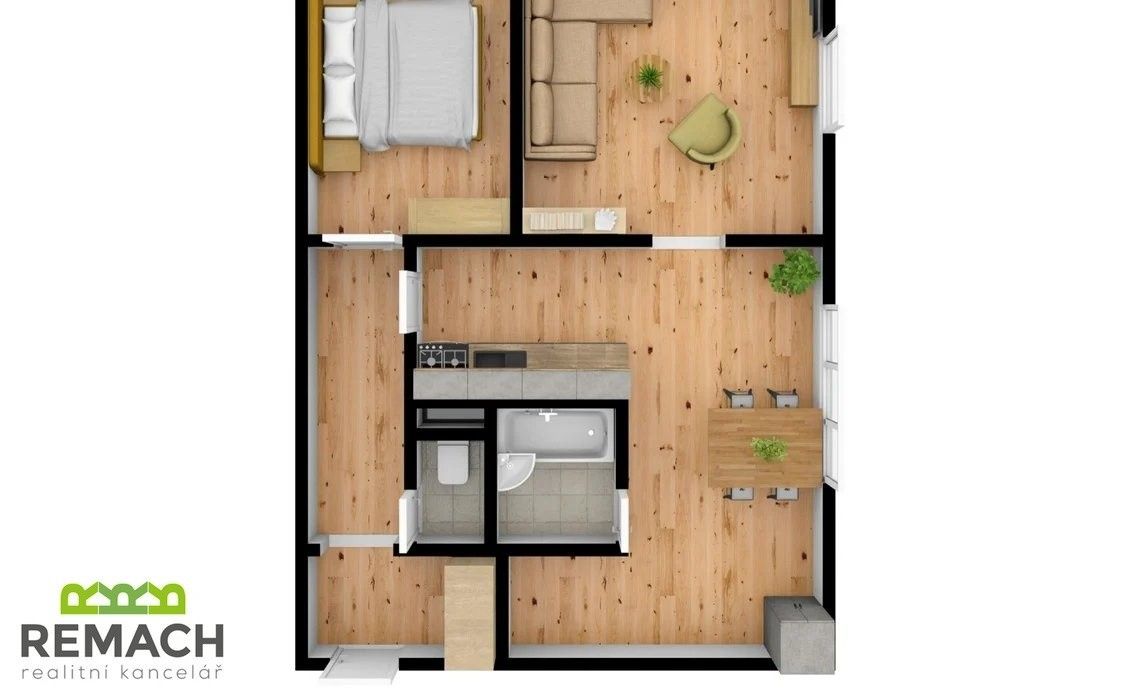 Prodej bytu 2+1 44 m² - foto 11