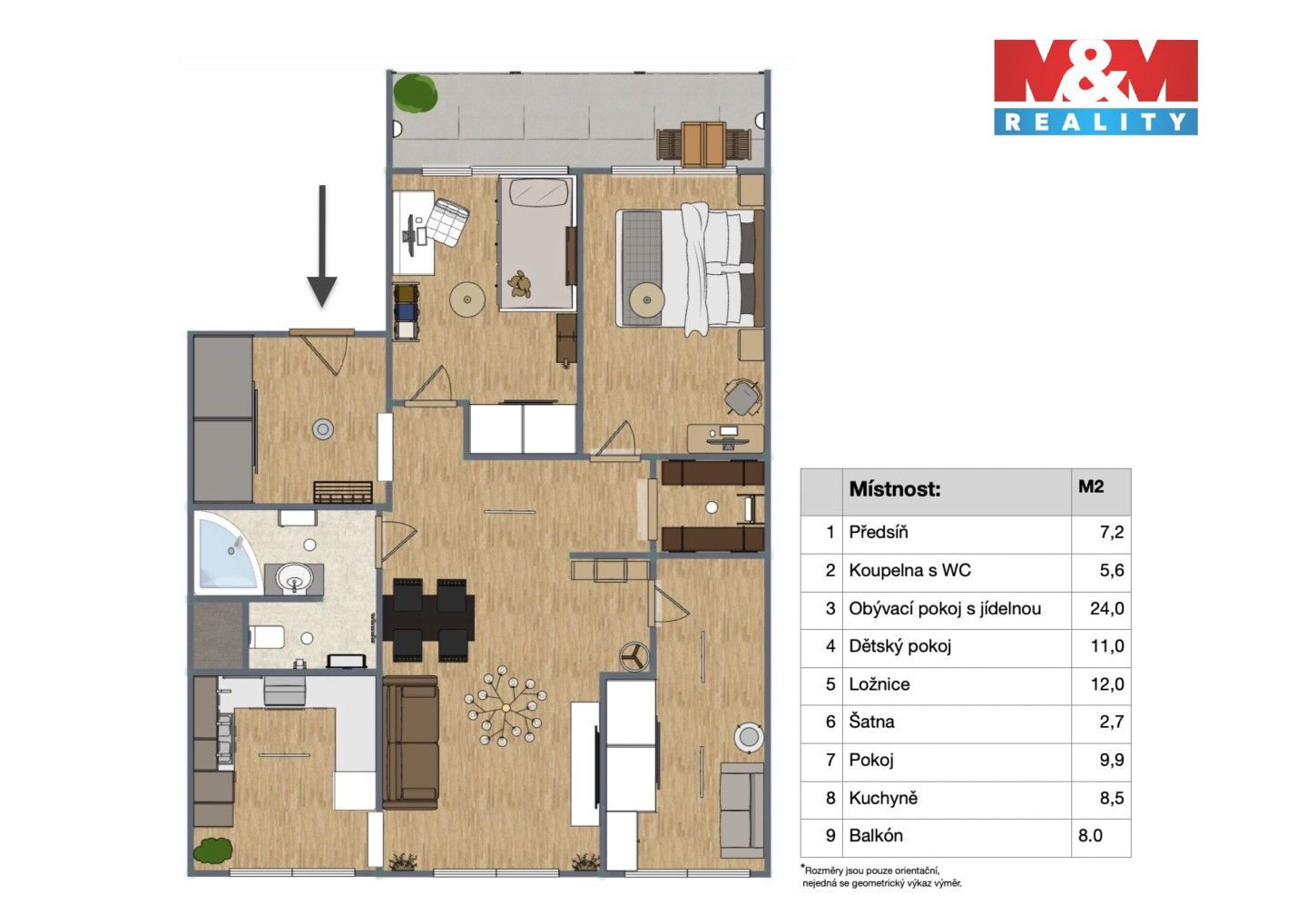 Prodej bytu 4+1 81 m² - foto 14