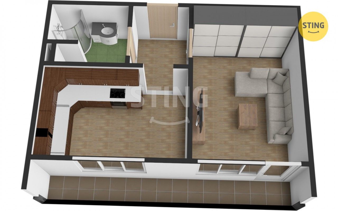 Prodej bytu 1+1 45 m² - foto 12
