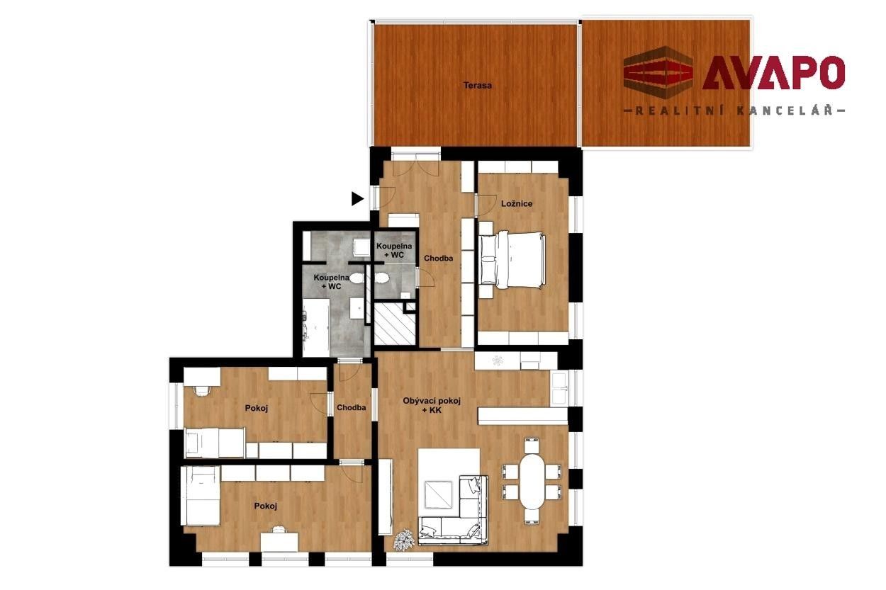 Pronájem bytu 4+kk 119 m² - foto 23