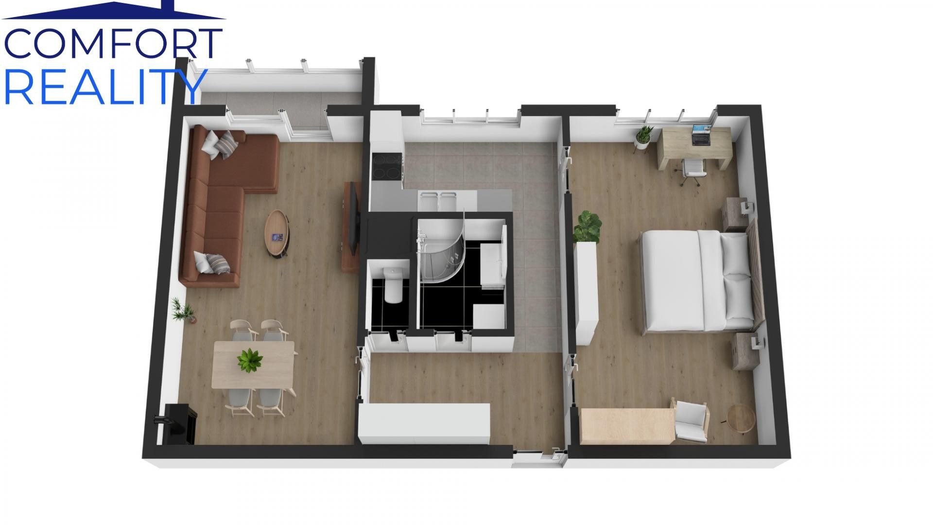Prodej bytu 2+1 50 m² - foto 16