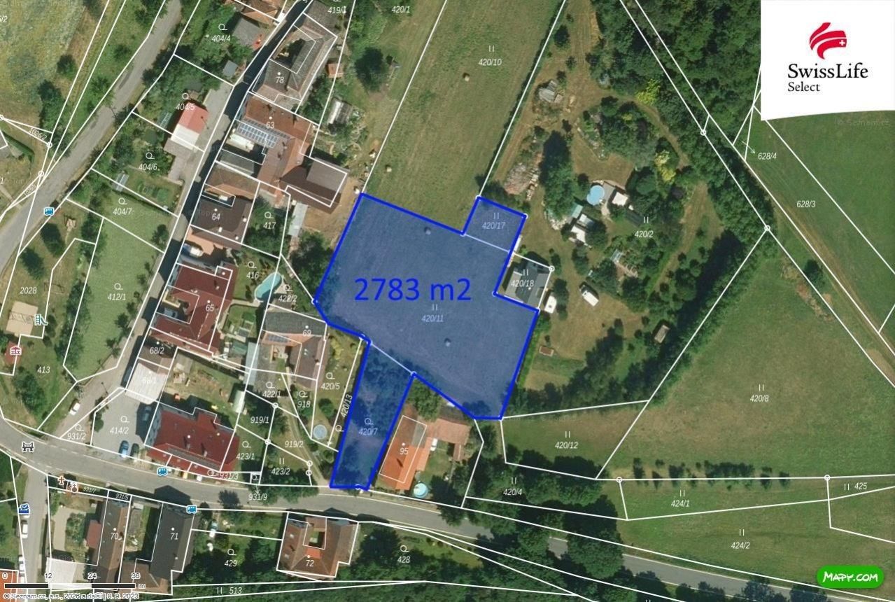 Prodej pozemku 2783 m² - foto 2