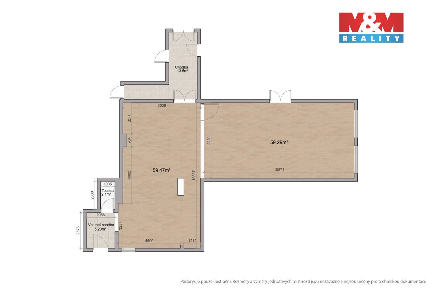 Pronájem komerčního prostoru 65 m² - foto 8