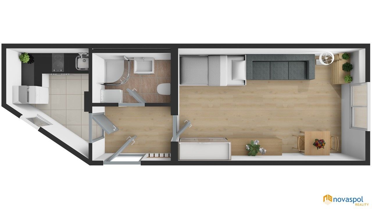 Prodej bytu 1+1 28 m² - foto 9