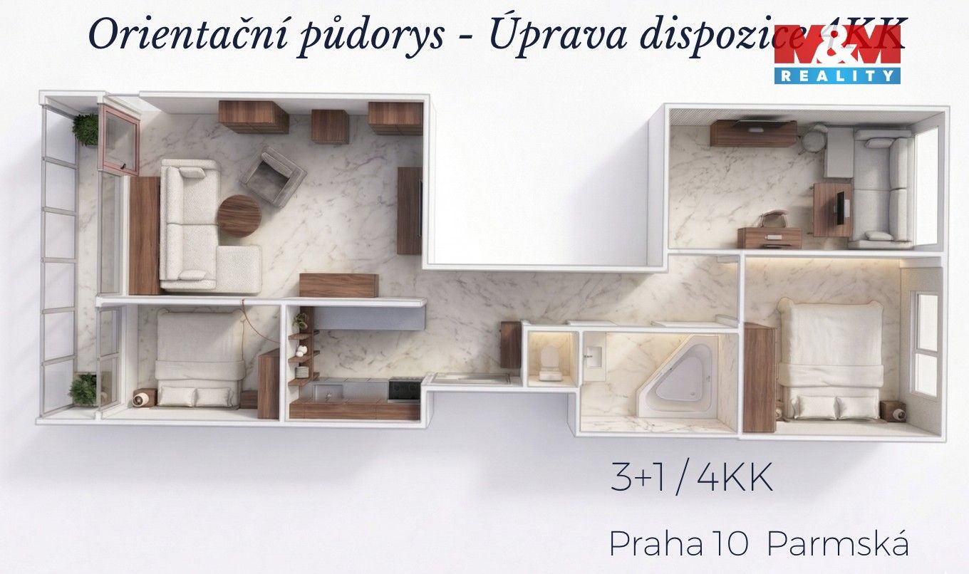 Prodej bytu 3+1 72 m² - foto 13