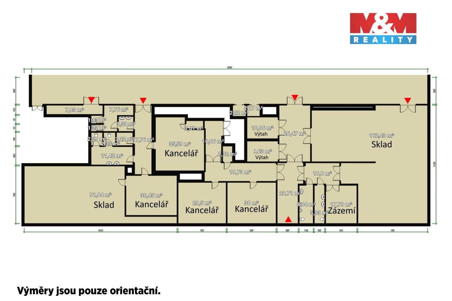 Pronájem komerčního prostoru 1603 m² - foto 4