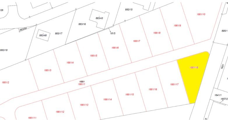 Prodej pozemku 643 m² - foto 1