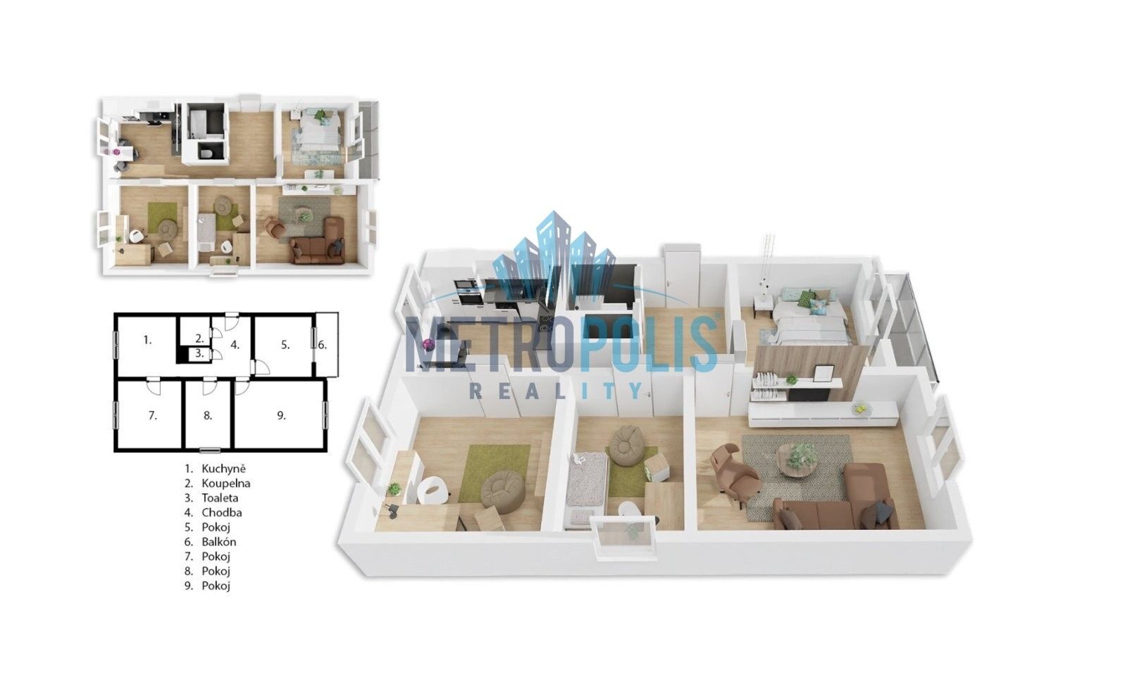 Prodej bytu 4+1 85 m² - foto 3