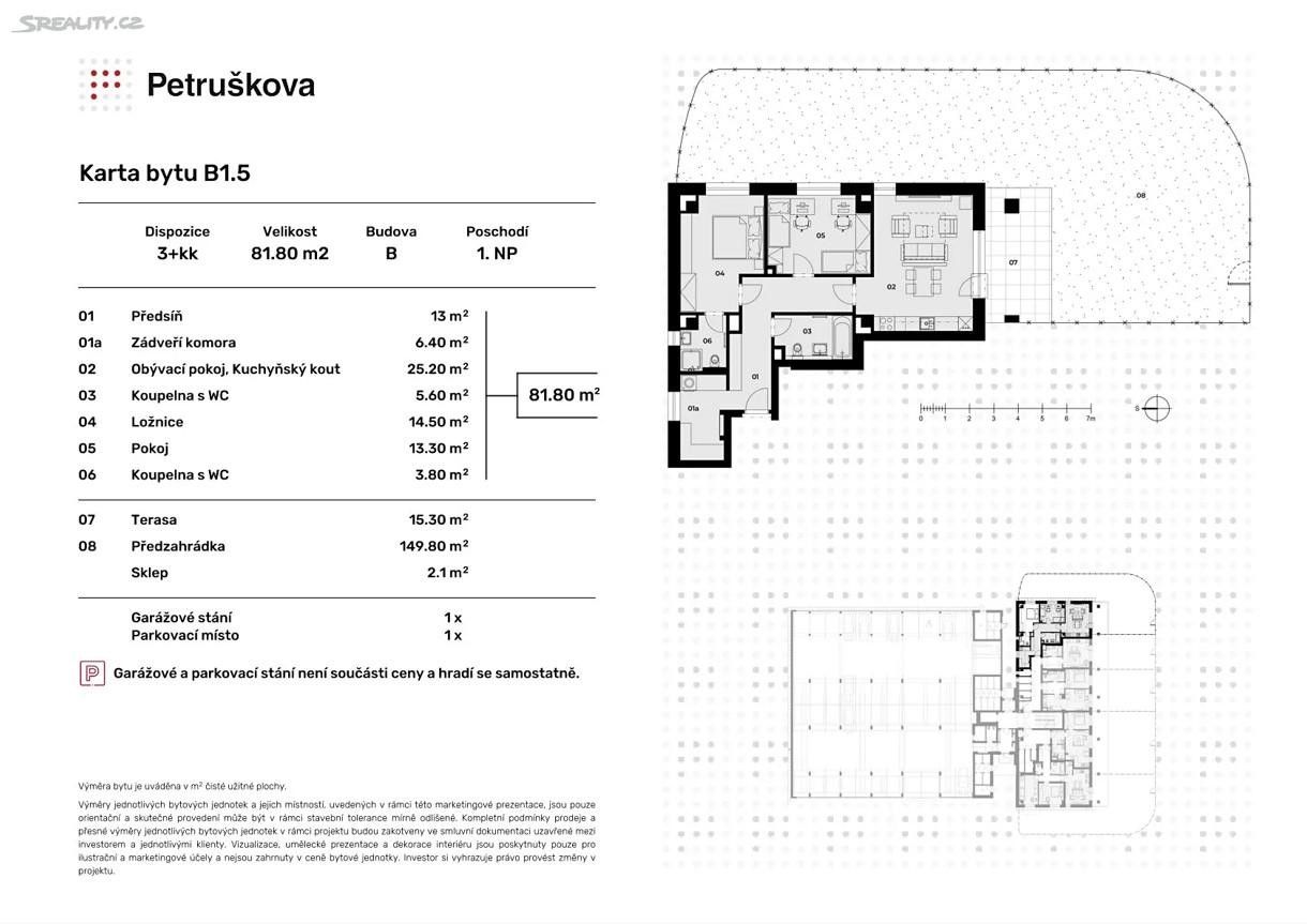 Prodej bytu 3+kk 82 m² - foto 5