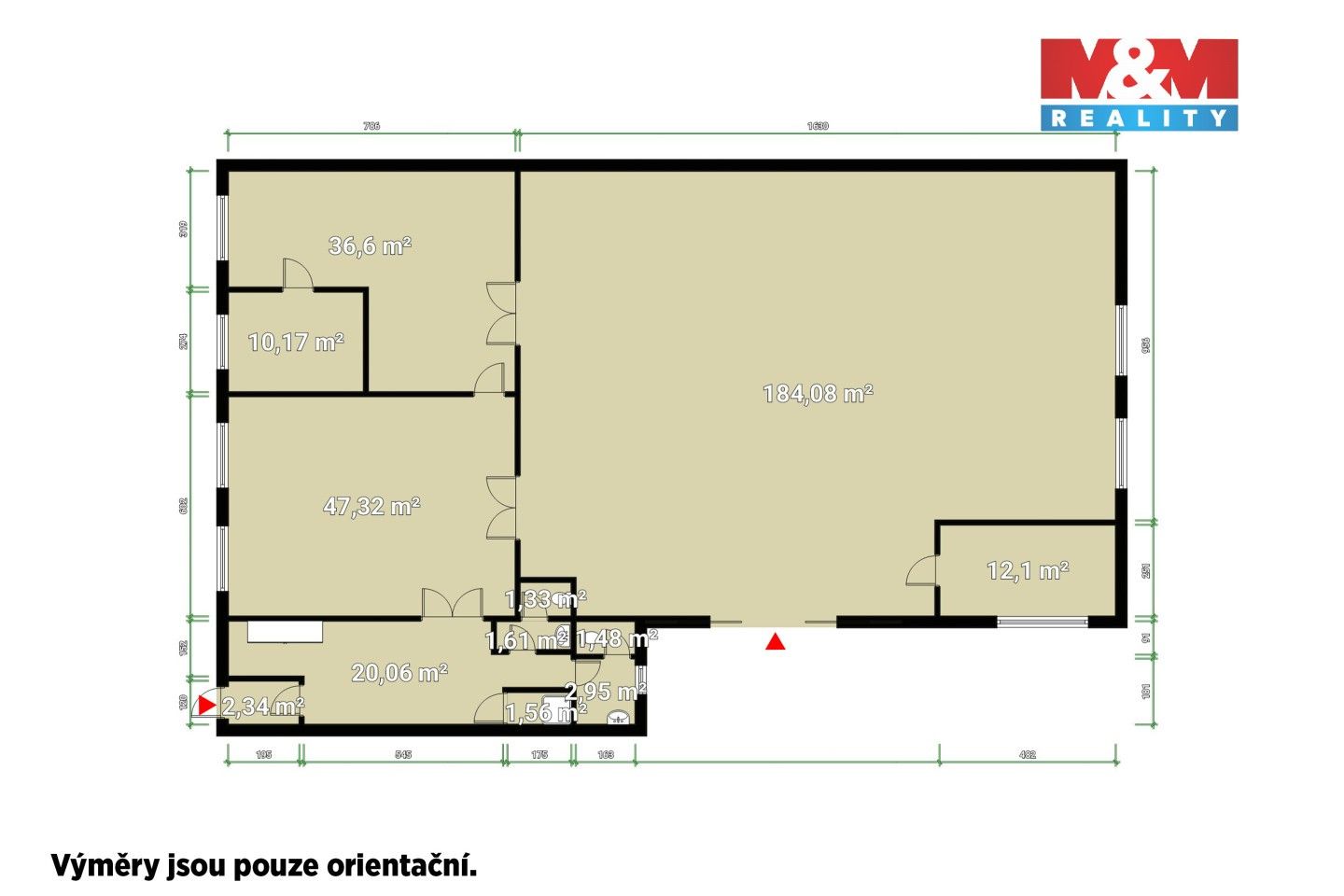 Pronájem komerčního prostoru 360 m² - foto 2