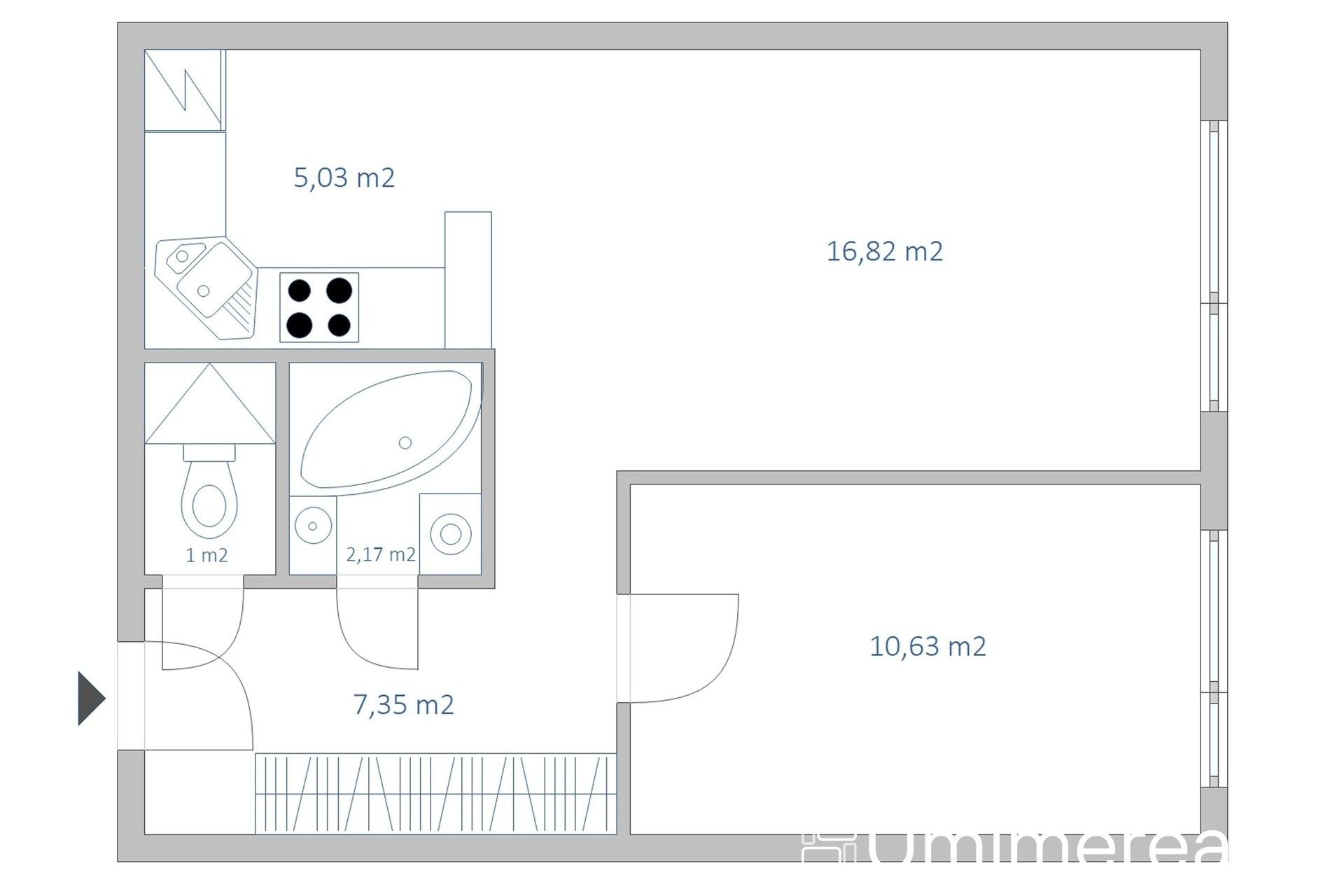 Prodej bytu 2+kk 43 m² - foto 21